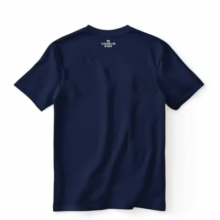 CharlieKirk Anti DEI Pro Merit Tee Back